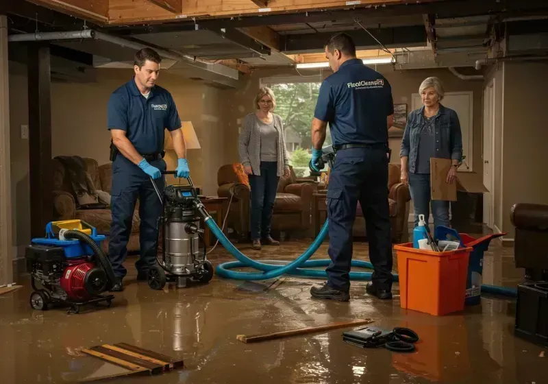 Basement Water Extraction and Removal Techniques process in Mulberry, NC