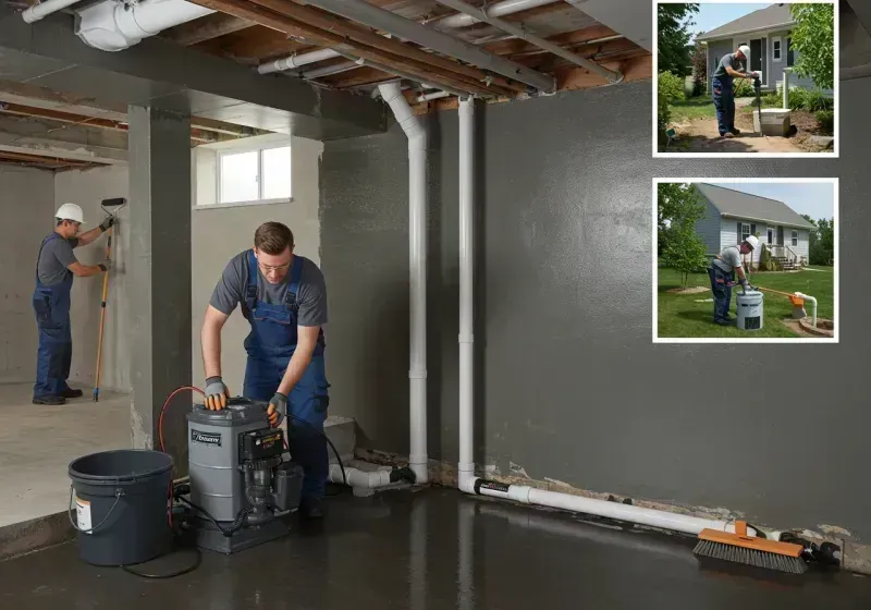 Basement Waterproofing and Flood Prevention process in Mulberry, NC